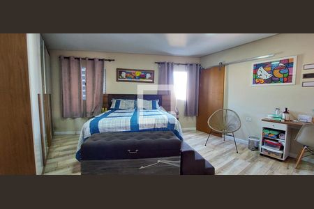 Quarto 1 suíte de casa à venda com 3 quartos, 130m² em Parque das Nações, Santo André