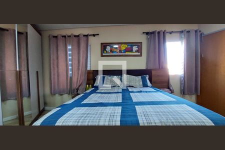 Quarto 1 suíte de casa à venda com 3 quartos, 130m² em Parque das Nações, Santo André