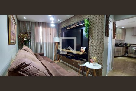 Sala de apartamento à venda com 3 quartos, 120m² em Parque das Nações, Santo André