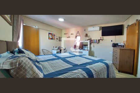 Quarto 1 suíte de casa à venda com 3 quartos, 130m² em Parque das Nações, Santo André