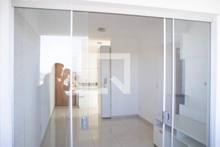 Varanda da Sala de apartamento para alugar com 2 quartos, 54m² em Setor Leste Universitário, Goiânia