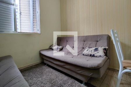 Sala de apartamento para alugar com 1 quarto, 35m² em Ocian, Praia Grande