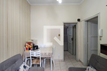 Sala de apartamento para alugar com 1 quarto, 35m² em Ocian, Praia Grande