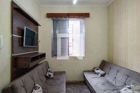 Sala de apartamento para alugar com 1 quarto, 35m² em Ocian, Praia Grande