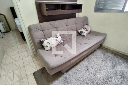 Sala de apartamento para alugar com 1 quarto, 35m² em Ocian, Praia Grande