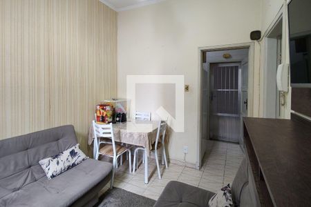 Sala de apartamento para alugar com 1 quarto, 35m² em Ocian, Praia Grande