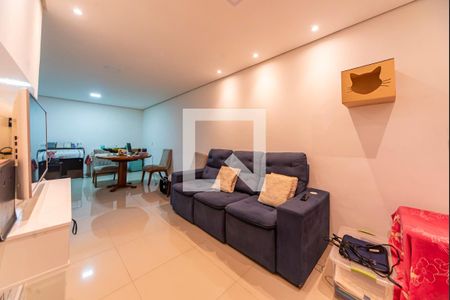 Sala de apartamento à venda com 3 quartos, 70m² em Vila Santo Alberto, Santo André