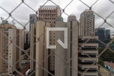 Vista Sala  de apartamento à venda com 3 quartos, 86m² em Cidade Monções, São Paulo