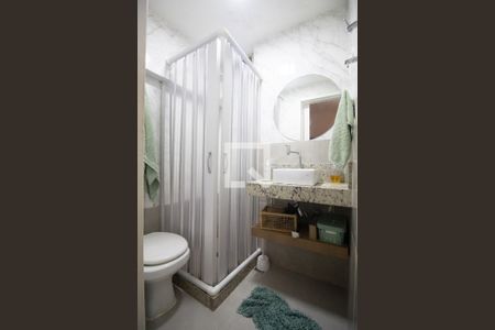 Banheiro social de apartamento para alugar com 1 quarto, 29m² em Copacabana, Rio de Janeiro