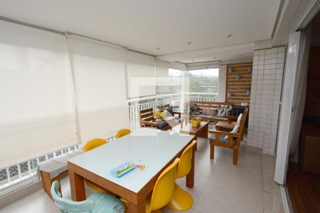 Varanda gourmet de apartamento à venda com 2 quartos, 136m² em Jurubatuba, São Paulo