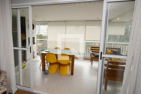 Varanda gourmet de apartamento à venda com 2 quartos, 136m² em Jurubatuba, São Paulo