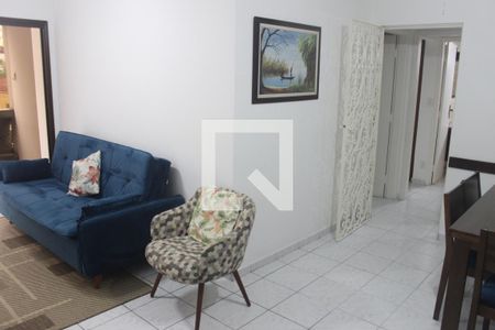 Sala de apartamento para alugar com 2 quartos, 90m² em Itararé, São Vicente