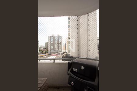 Varanda da Sala de apartamento para alugar com 3 quartos, 125m² em Indianópolis, São Paulo