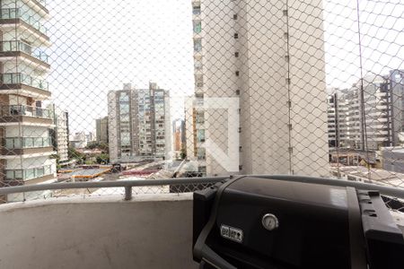 Varanda da Sala de apartamento à venda com 3 quartos, 125m² em Indianópolis, São Paulo