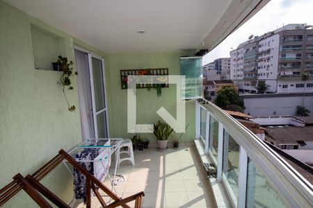 Varanda de apartamento à venda com 3 quartos, 92m² em Freguesia (jacarepaguá), Rio de Janeiro
