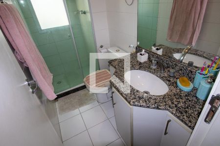 Apartamento à venda com 92m², 3 quartos e 1 vagaBanheiro quarto 1