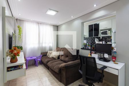 Sala de apartamento à venda com 2 quartos, 52m² em Jardim Roberto, Osasco