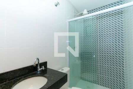 Banheiro de apartamento para alugar com 1 quarto, 31m² em Chácara Belenzinho, São Paulo