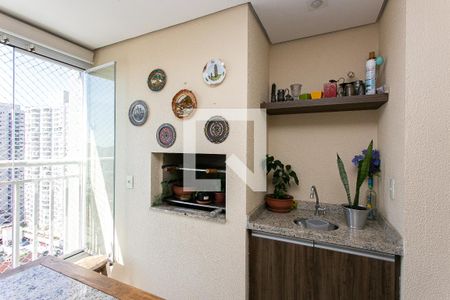 Varanda gourmet de apartamento à venda com 3 quartos, 132m² em Vila Zilda, São Paulo