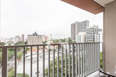 Varanda de apartamento à venda com 2 quartos, 46m² em Chácara Santo Antônio (zona Sul), São Paulo