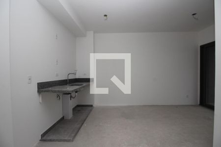 Sala/cozinha de apartamento à venda com 2 quartos, 47m² em Chácara Santo Antônio (zona Sul), São Paulo