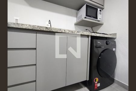 Cozinha Maq. De lavar de apartamento para alugar com 1 quarto, 15m² em Pantanal, Florianópolis