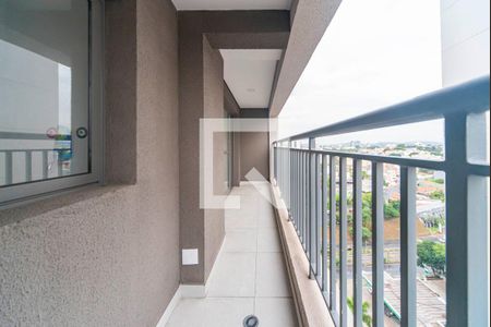 Varanda da Sala de apartamento à venda com 4 quartos, 231m² em Vila Gilda, Santo André