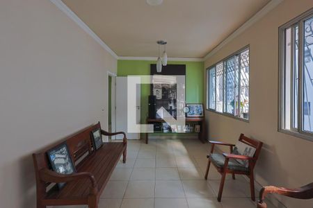 Sala de apartamento à venda com 4 quartos, 120m² em Sion, Belo Horizonte