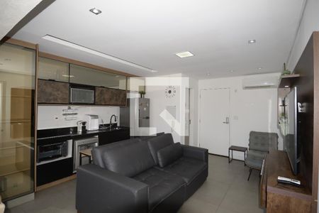 Sala de apartamento à venda com 1 quarto, 49m² em Vila Mariana, São Paulo