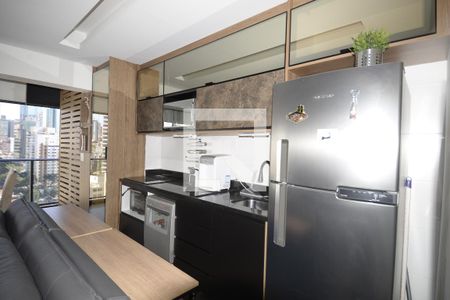 Cozinha de apartamento para alugar com 1 quarto, 49m² em Vila Mariana, São Paulo
