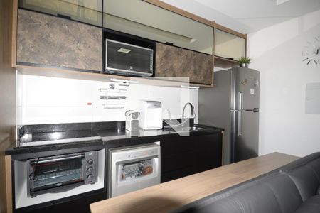 Cozinha de apartamento para alugar com 1 quarto, 49m² em Vila Mariana, São Paulo