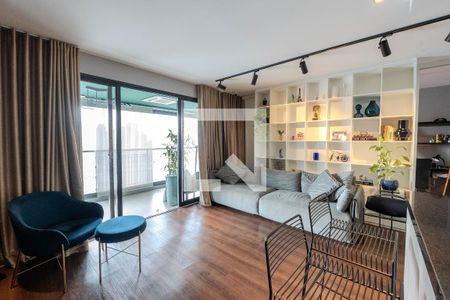 Sala/Cozinha de apartamento à venda com 2 quartos, 80m² em Bela Vista, São Paulo
