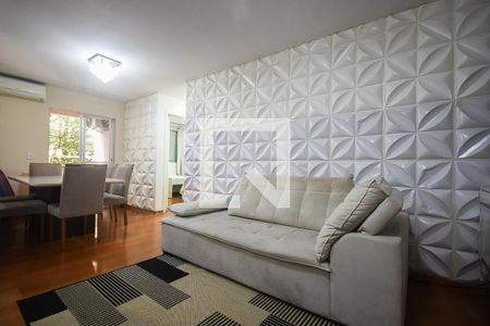 Sala de apartamento para alugar com 2 quartos, 75m² em Paraíso do Morumbi, São Paulo