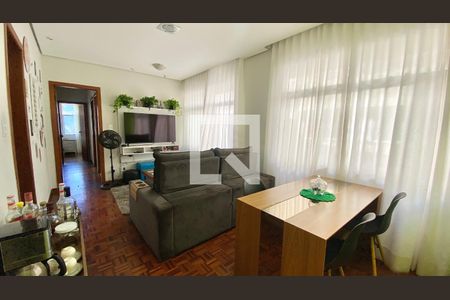 Sala de apartamento à venda com 3 quartos, 92m² em Buritis, Belo Horizonte