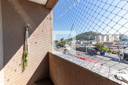 Varanda  de apartamento à venda com 3 quartos, 80m² em São Lourenço, Niterói
