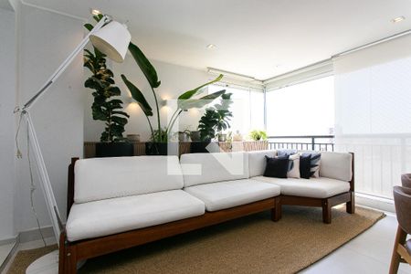 Varanda gourmet de apartamento à venda com 3 quartos, 123m² em Parque São Jorge, São Paulo