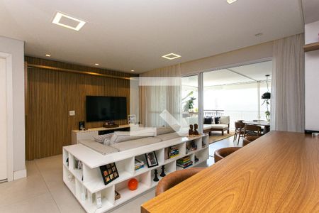 Sala de apartamento à venda com 3 quartos, 123m² em Parque São Jorge, São Paulo