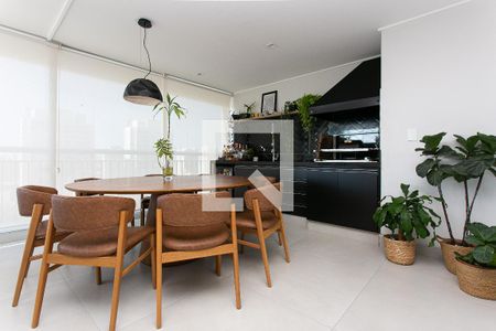Varanda gourmet de apartamento à venda com 3 quartos, 123m² em Parque São Jorge, São Paulo