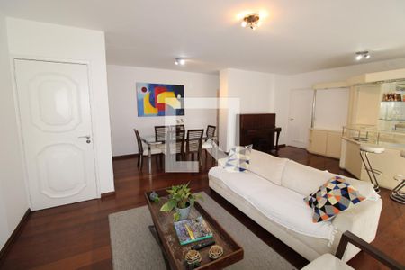 Detalhe Sala de apartamento para alugar com 4 quartos, 150m² em Vila Andrade, São Paulo