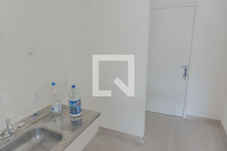 Cozinha de apartamento para alugar com 2 quartos, 42m² em Vila Guaca, São Paulo