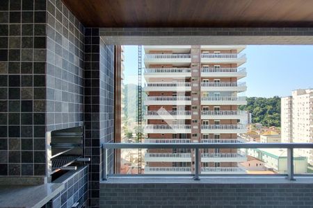 Sacada de apartamento para alugar com 1 quarto, 51m² em Canto do Forte, Praia Grande