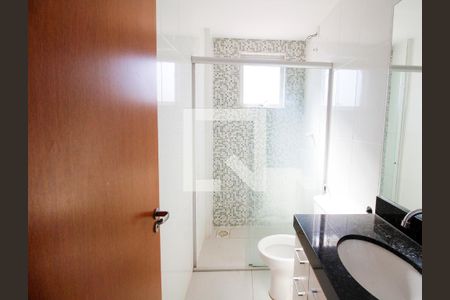 Banheiro Quarto 1 de apartamento à venda com 2 quartos, 58m² em União, Belo Horizonte