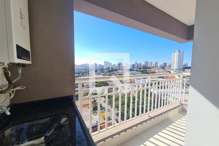 Varanda da Sala de apartamento para alugar com 1 quarto, 32m² em Parque da Vila Prudente, São Paulo