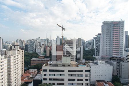 Vista da varanda de apartamento para alugar com 1 quarto, 22m² em Vila Mariana, São Paulo