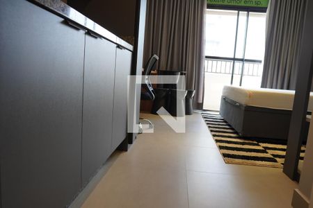 Studio para alugar com 25m², 1 quarto e sem vagaCozinha