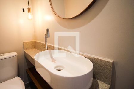 Lavabo de apartamento para alugar com 2 quartos, 75m² em Indianópolis, São Paulo