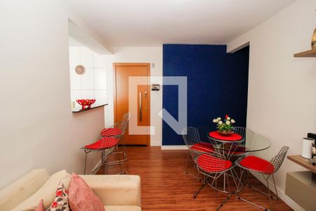 Sala de apartamento para alugar com 2 quartos, 58m² em Castelo, Belo Horizonte
