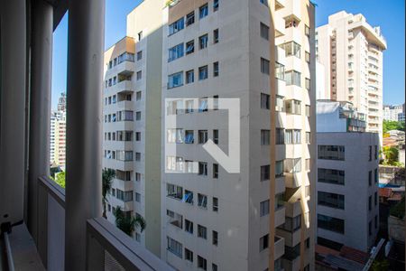 Vista da Sala/Quarto de kitnet/studio para alugar com 1 quarto, 17m² em Consolação, São Paulo