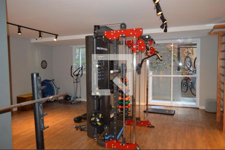 Apartamento para alugar com 33m², 1 quarto e sem vagaAcademia