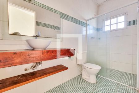 Banheiro da Suíte de casa de condomínio para alugar com 3 quartos, 100m² em Residencial Ana Maria, São José dos Campos